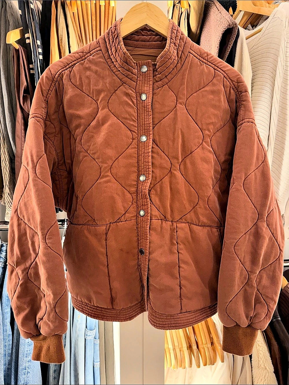 Blank NYC Quilted Jacket Size Medium